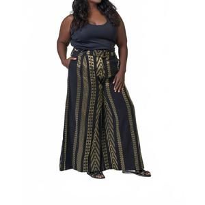 NEW JUST BELLINA folklore pant - plus size in black